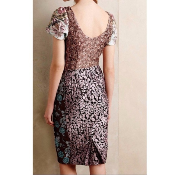 Pieced Brocade Dress Beguile Byron Lars Sz 4 - NWOT - Picture 4 of 13